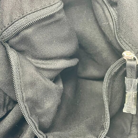 NWOT Vintage Talbots Lace Satchel Purse Wooden Beaded Handle Ivory Cream Snap - Picture 8 of 10